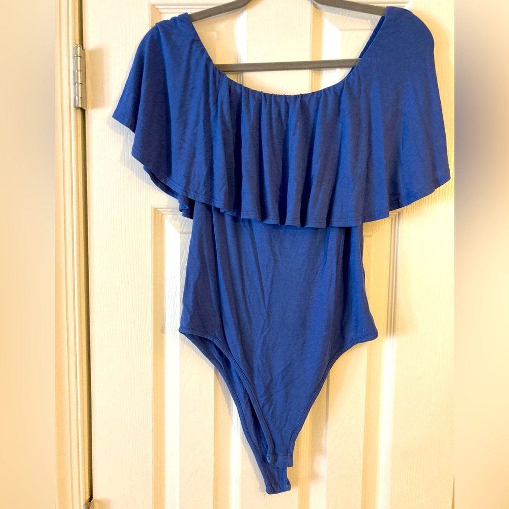 Off the shoulder body suit